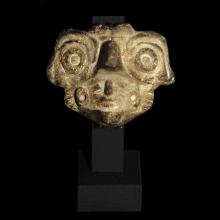 T�te de chaman, coiffe de dieu oiseau